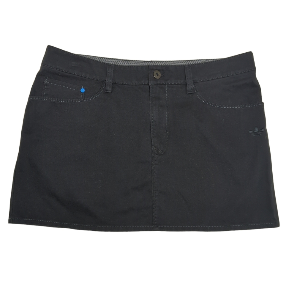 Adidas A-line Black Skirt